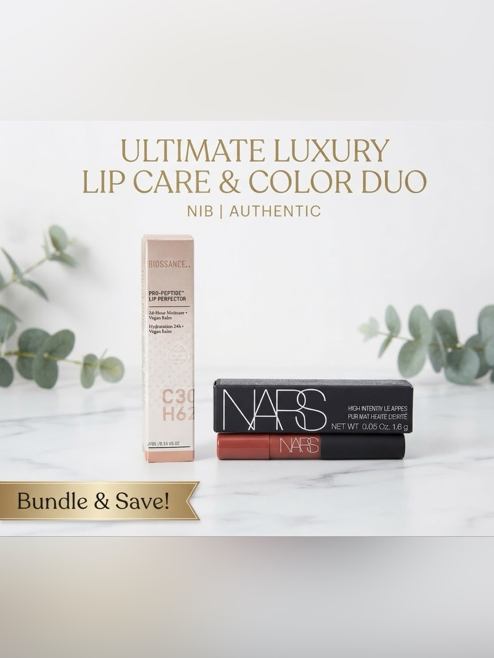 💋 Ultimate Luxury Lip Care & Color Duo 💋